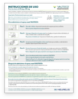 Instrucciones de uso: dosis de 15 mg y 20 mg