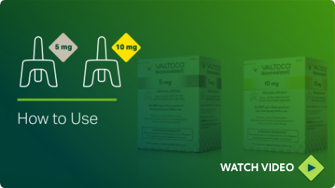 VALTOCO® (diazepam nasal spray) instructions for use video (5 mg and 10 mg doses)